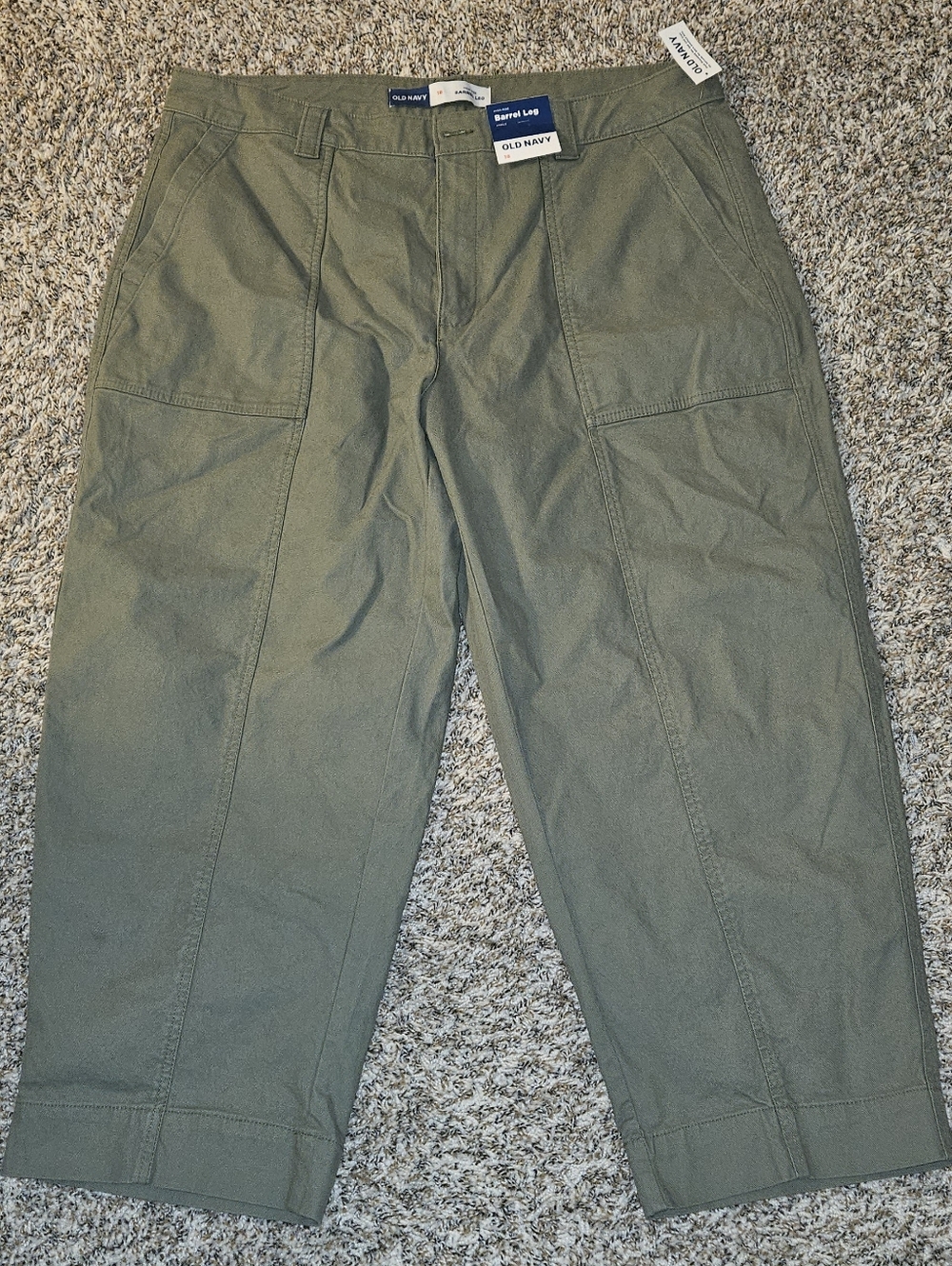 Old Navy Olive Green Cargo Utility Pants